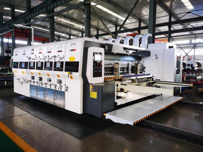 PRY-D1224 Hochgeschwindigkeits-Full-Automatische 4 Farben-Flexodruck-Slotting-Die-Schneidemaschine 1