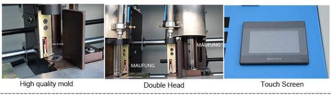 MF-DCM470 Doppelkopf-Rundwinkelmaschine zum Schneiden von Papier 1