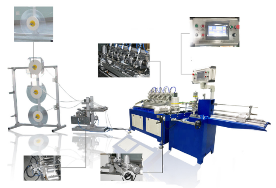 PRY-5 Automatische 40m Schnelligkeit Papierstrohmachmaschine 1