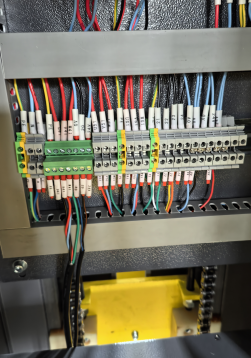 BL1650P Elektrische automatische Paletten-Stretch-Film-Walling-Maschine für Lebensmittel Getränke Textilien Rohstoff chemische Bekleidung 6