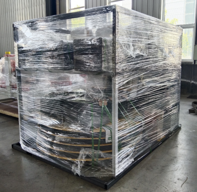 BL1650P Elektrische automatische Paletten-Stretch-Film-Walling-Maschine für Lebensmittel Getränke Textilien Rohstoff chemische Bekleidung 18