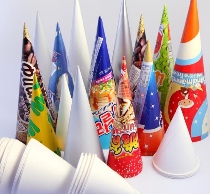 PRY-220/300 Hochgeschwindigkeits-Eiscreme-Kegel-Typ Papierküppel-Hülsen-Formungsmaschine 2