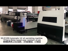 Automatisches UVhochgeschwindigkeitsöl SG-E1200, das Beschichtungs-Maschine lackiert