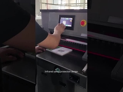 H498T-Touch Screen hydraulische Papierschneidemaschine-Maschine