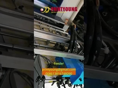 GL-Reihen-Wasser-Basis-Kleber thermischer HAUSTIER Film-lamellierende Maschinen-Doppelfunktion