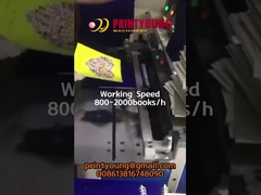 PRY-520A Halbautomatische elektrische Doppel-Twin-Loop-Draht-Buchbindemaschine