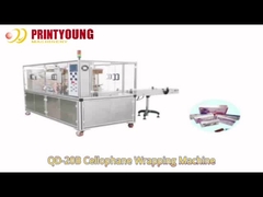 QD-20B Verstellbare Baumdimensionale Zellophan-Überpackmaschine