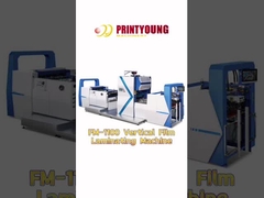 FM-1100 Multifunktionelle automatische vertikale Filmlaminiermaschine mit rundem Messer