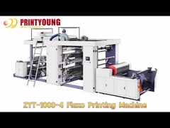 ZYT-1000-4 Stackbare Papiertüte Vierfarbige Flexo-Druckmaschine