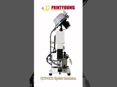 QC54222 Halbautomatische Schuhknopfloch-Augenpresse-Punktiermaschine