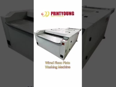 4AW4260 Drahtgebundene HD Effizienzlösungsmittel sparen Flexo Tellerwaschmaschine