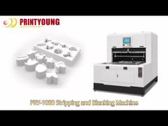 PRY-1080 Automatische Papierplattenstripping und Blanking-Maschine
