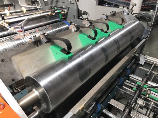 TC-1080B Fully Automatic Paper Box Double Channel Window Patching Machine Motor Engine 380V High-Capacity 40000 Pieces/Hour