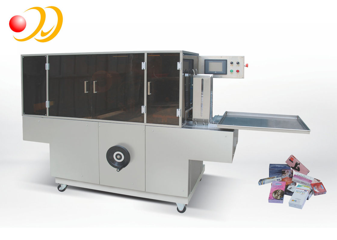 Cellophane Wrapping Machine , Film Wrapping Machine High Speed