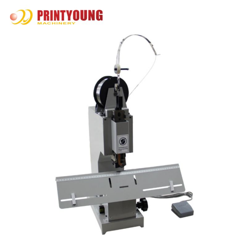 PRY-100/200 Electric Single and Double Head Steel Wire Booklet Riding Saddle Stitch Stapler Machine