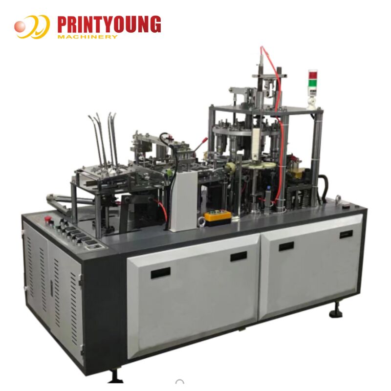 PRY-D120 High Speed Motor Core Automatic Paper Cup Forming Machine-New