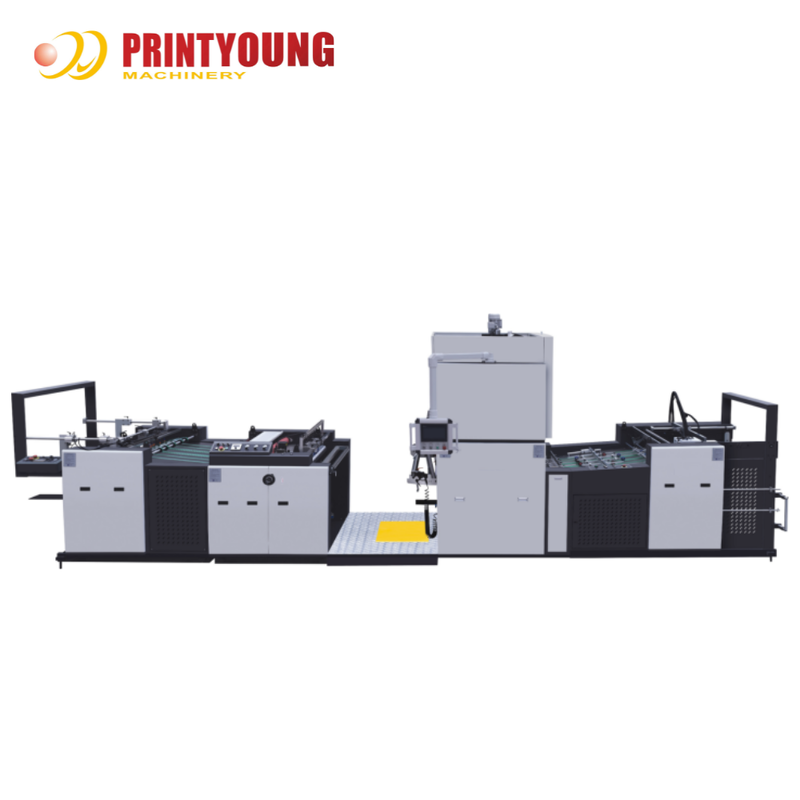 FHS-1050 1300 New Automatic Vertical Cold and Hot Paper Film Laminating Machine with PLC Bearing & Motor